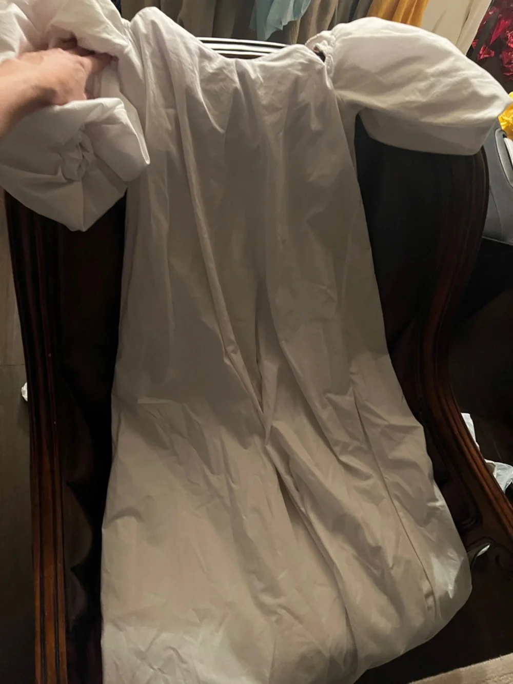 Caroline Constas White Off-Shoulder Maxi Dress - Picture 10 of 12